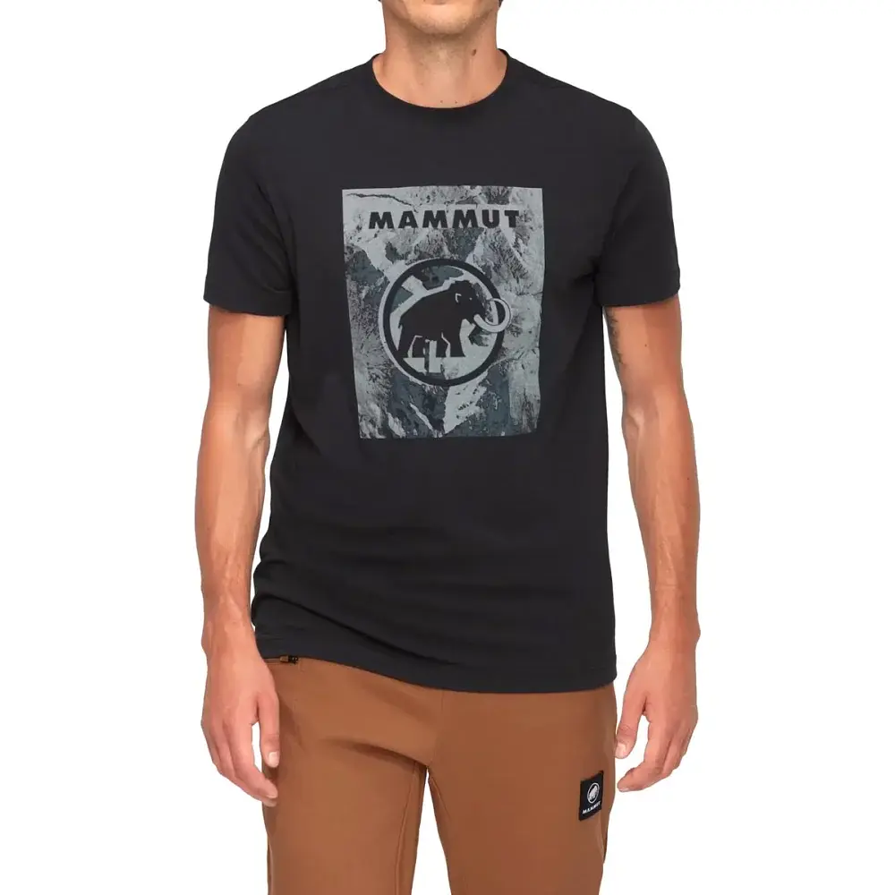 Футболка Mammut Trovat T-Shirt Logo XXL black - фото 2