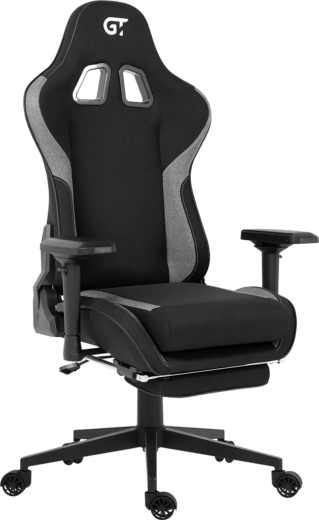 Геймерське крісло GT Racer X-2308 Fabric Blac)/Gray (X-2308 Fabric Black/Gray) - фото 8