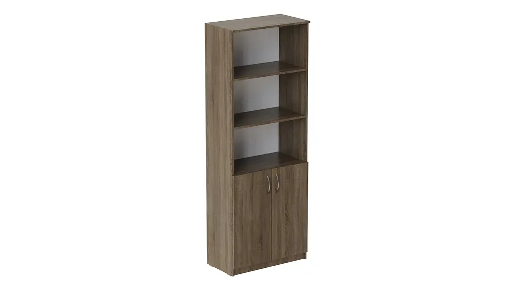 Шафа Анжело Ferrum-decor на 5 полиць з 2 дверима 1900x800x380 ДСП Дуб Сонома Трюфель 16 мм (FRD-105065) - фото 3