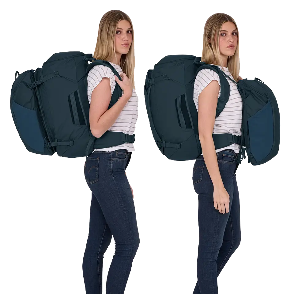 Рюкзак Thule Landmark Travel Pack 60L TLPF-260 Woman Darkest Blue (7121894) - фото 6