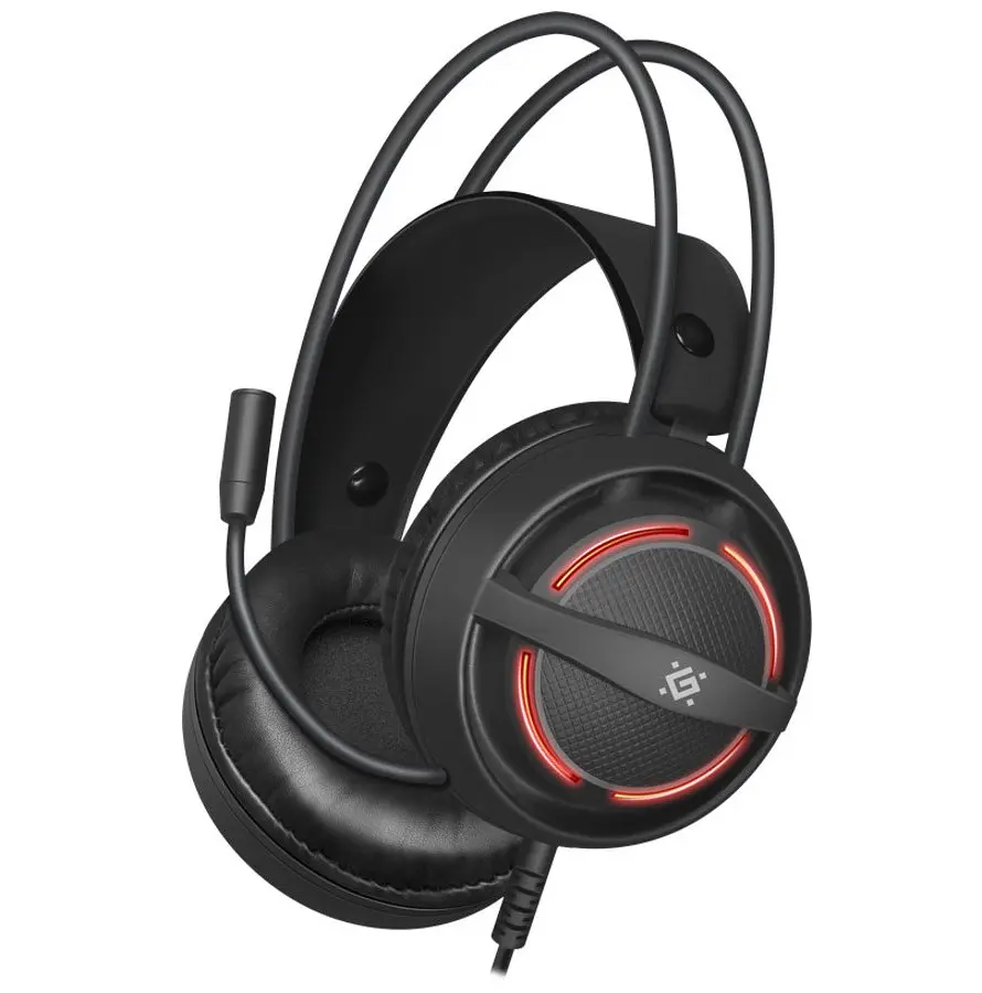 Ігрові навушники Defender Dexter RGB 2.2м (Чорний) - фото 4