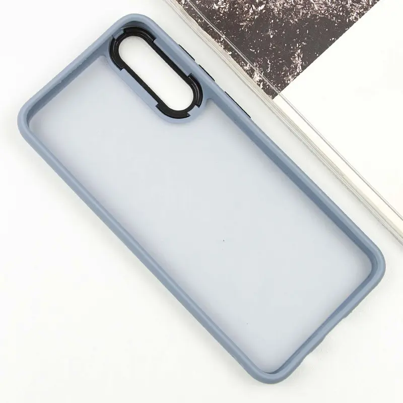 Чохол TPU+PC Lyon Frosted для Samsung Galaxy A50 (A505F) / A50s / A30s Sierra Blue - фото 3
