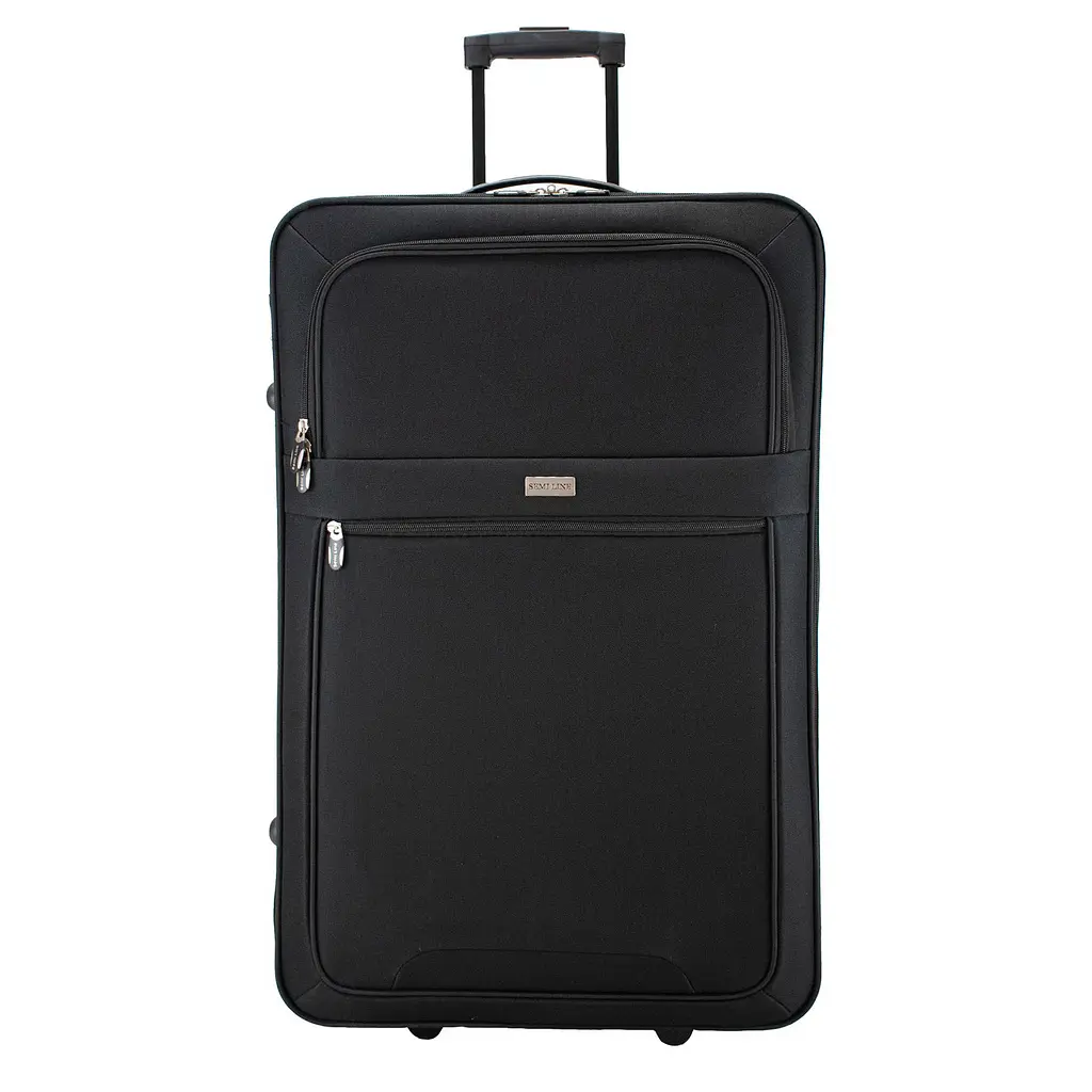 Валіза велика Semi Line 28 дюймів (L) Polyester Black (T5659-3) - фото 3