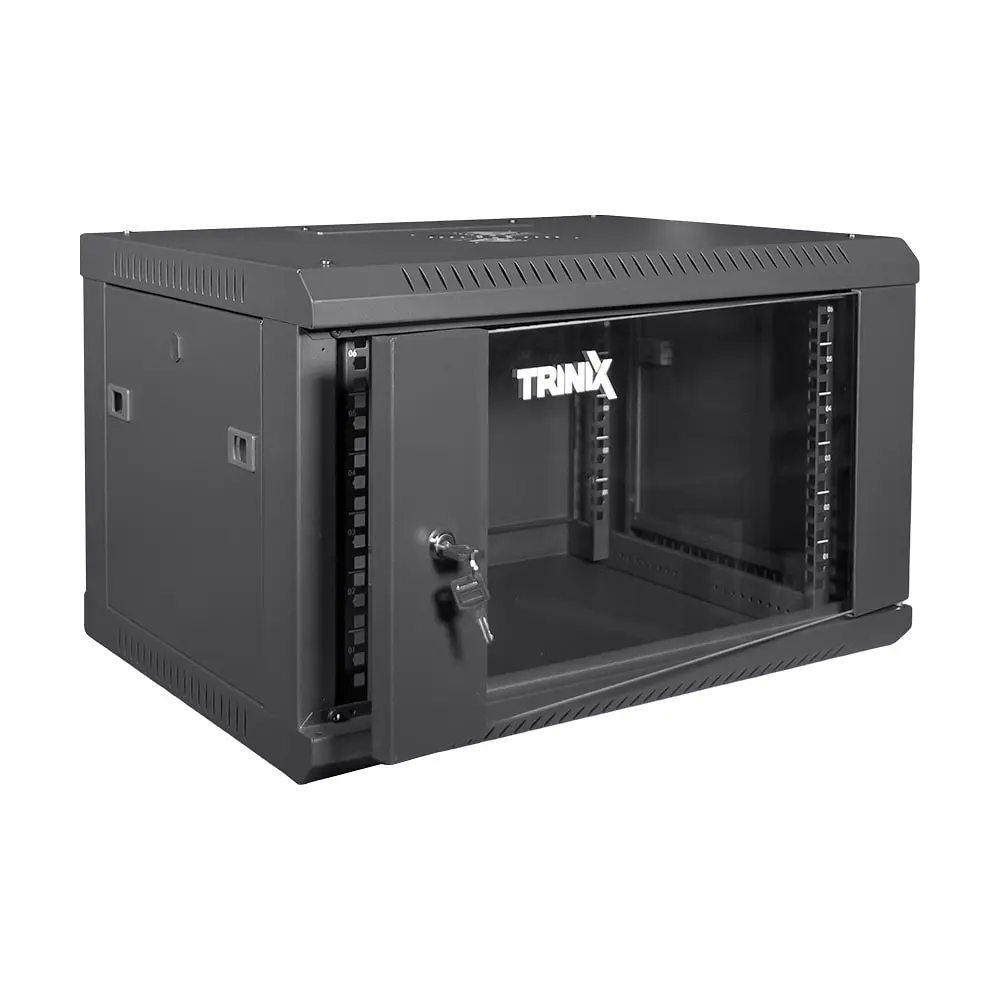 Комутаційна шафа Trinix TRX-6U/600x450x370 Black (25-00055) - фото 3
