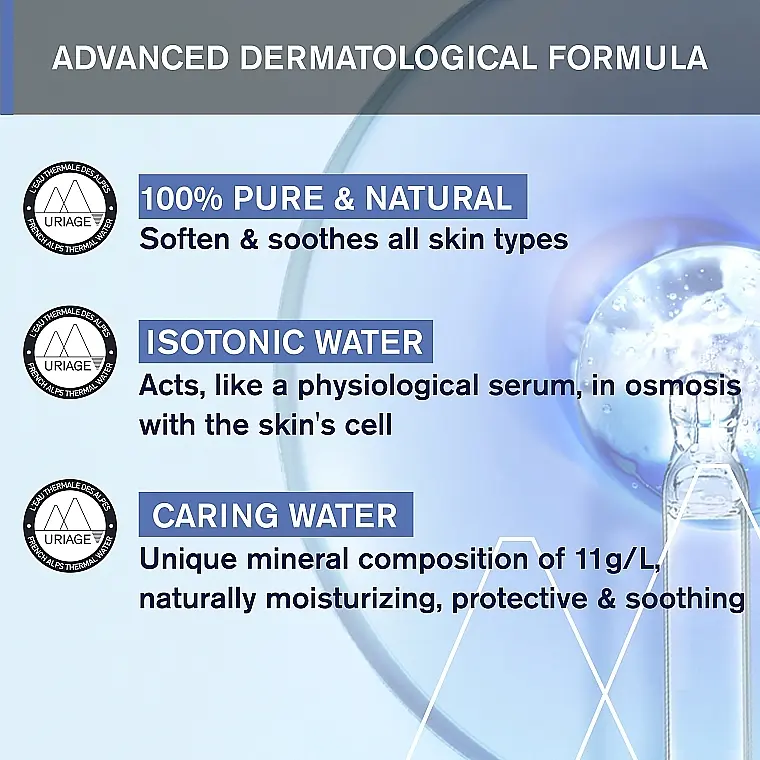 Термальна вода Uriage Bebe 1st Thermal Water для ніжної дитячої шкіри 150 мл - фото 6