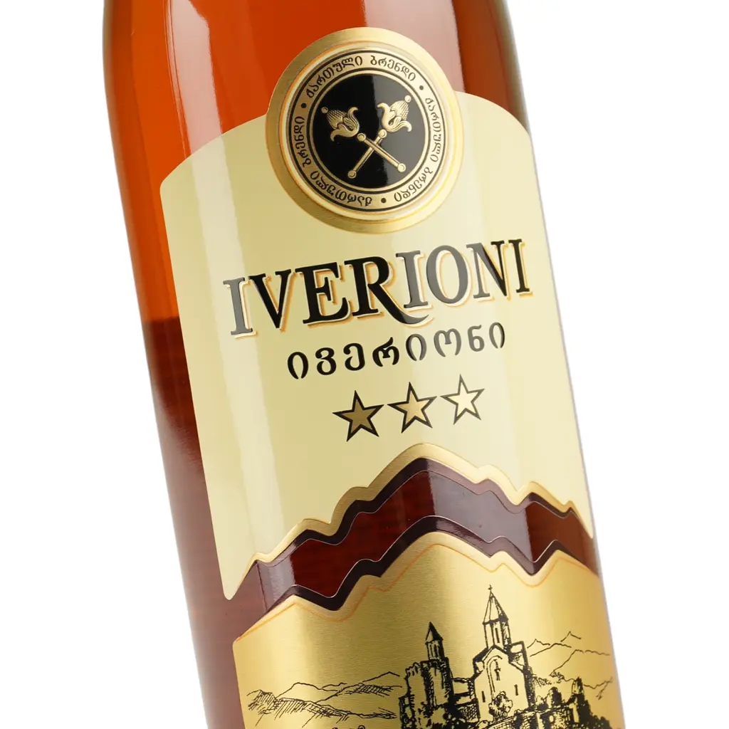 Спиртний напій Iverioni 3 зірки 40% 0.7л - фото 5