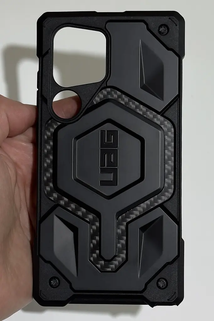 Оригінальний протиударний чохол UAG Monarch для Samsung Galaxy S24 Ultra (6.8") Carbon Fiber 214415114242 - фото 5