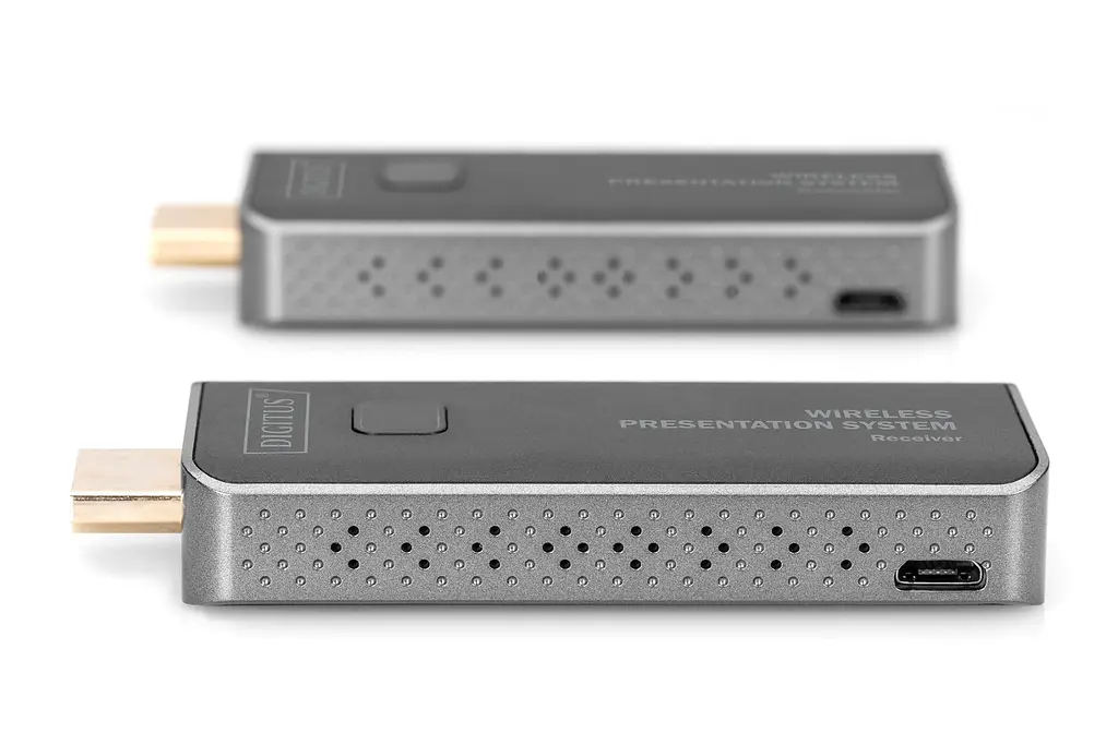 Digitus Система для презентаций Click & Present Mini - Wireless Collaboration System HDMI, 1xTX, 1xRX - фото 3