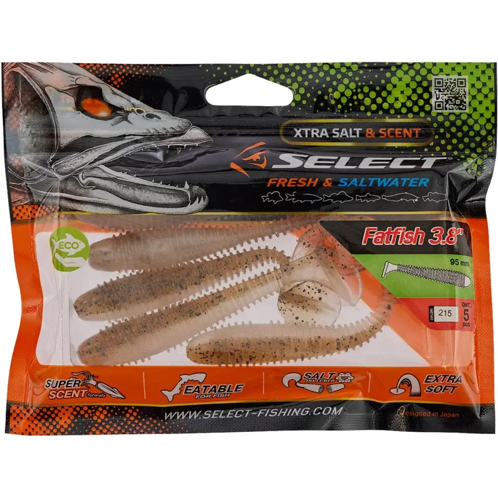 Силикон Select FatFish 3.8" #215 (5 шт/уп) - фото 2