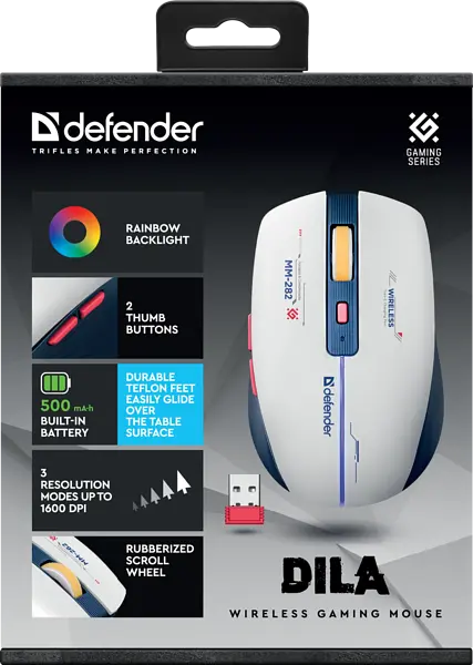 Миша Defender Dila MM-282 (52282) - фото 8