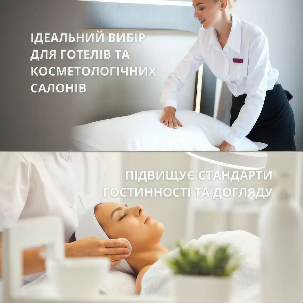 Наволочка чохол Ideia Aqua Stop трикотажна махрова водонепроникна 70х70 см біла (2171216) - фото 7