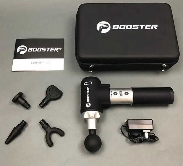 Масажер перкусійний м'язовий Booster Pro 2 Чорний (1380303805) - фото 3