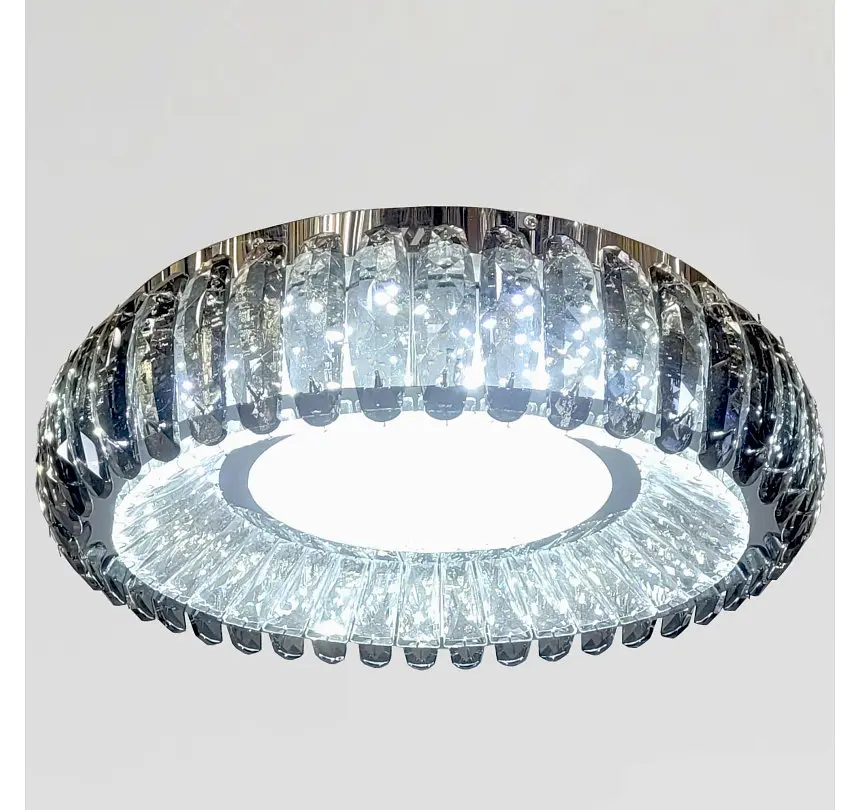 Стельова кришталева LED-люстра Artlight MT015/500CH, хром і димчасте скло, 100 Вт, від 10-18 м² - фото 4