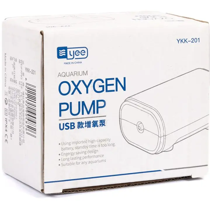 Компресор для акваріума Yee з USB кабелем 1.5 Вт - фото 3