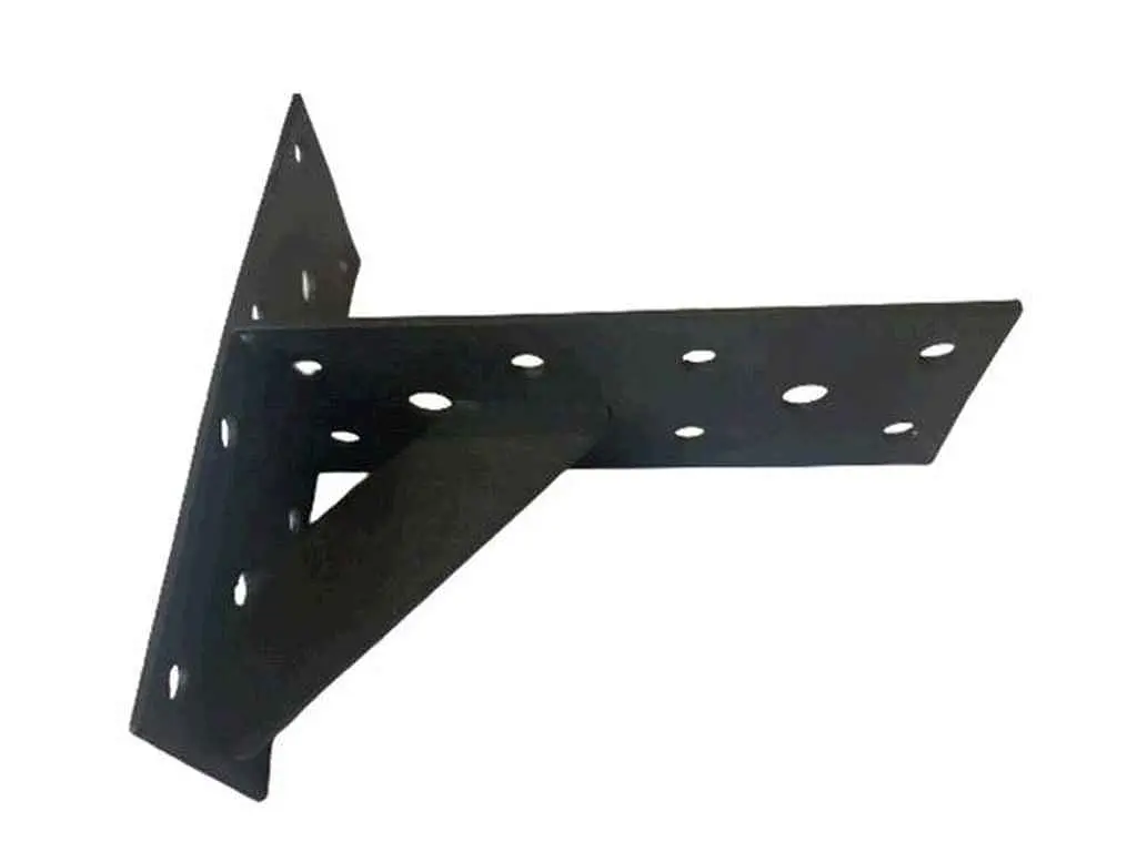 Кронштейн БеМаС чорний оксамит № 01 (50x130x130x2,0мм)
