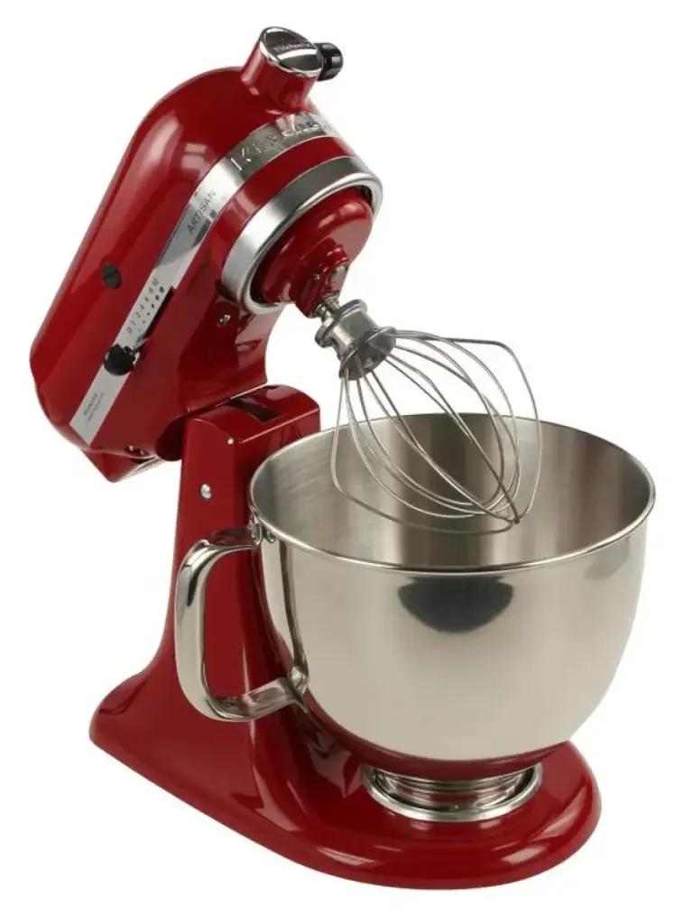 Кухонна машина KitchenAid Artisan 4,8 л 5KSM125EER з відкидним блоком червоний - фото 3