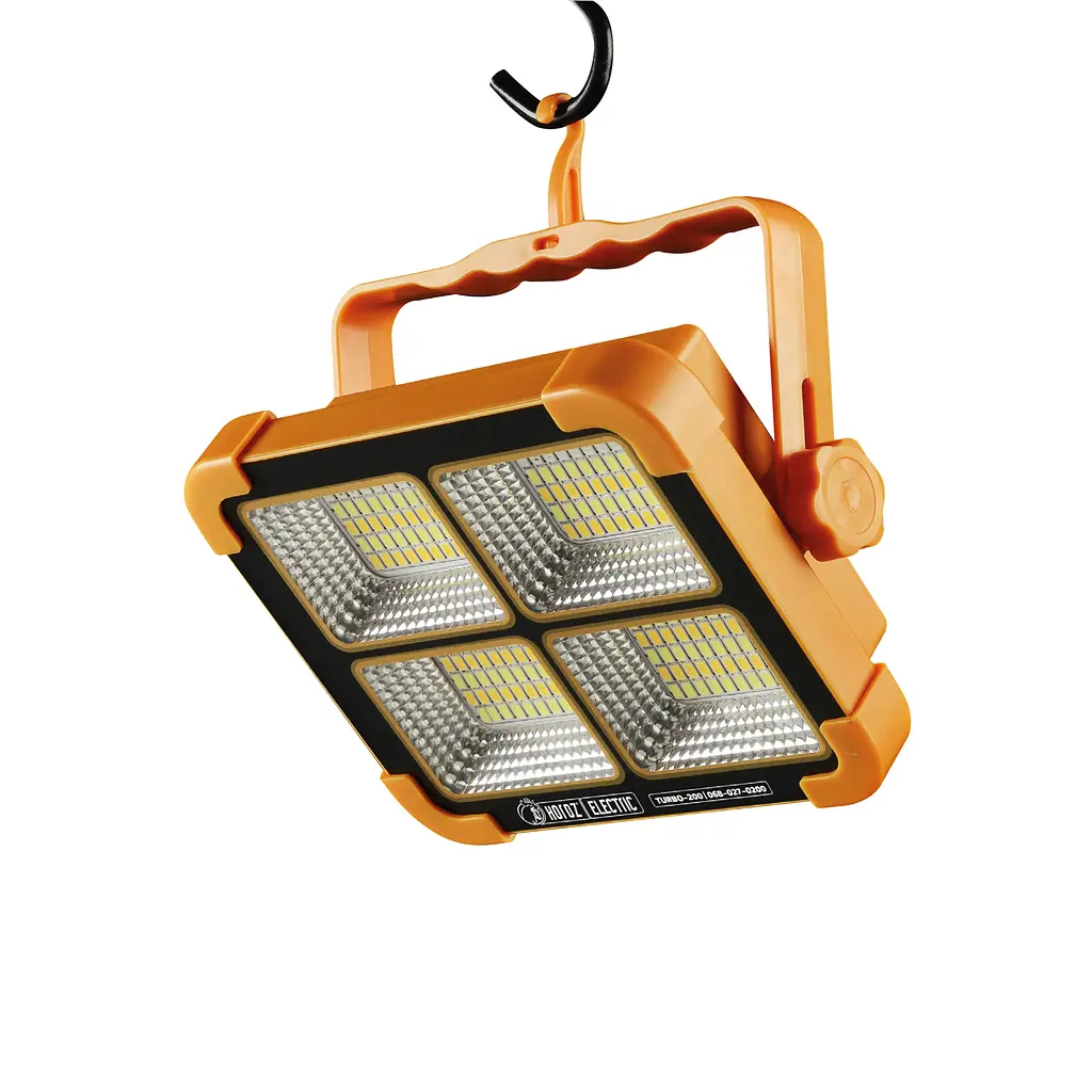 Прожектор світлодіодний на сонячній батареї Horoz Electric Turbo-200 3000K-4200K-6400K 200W - фото 3