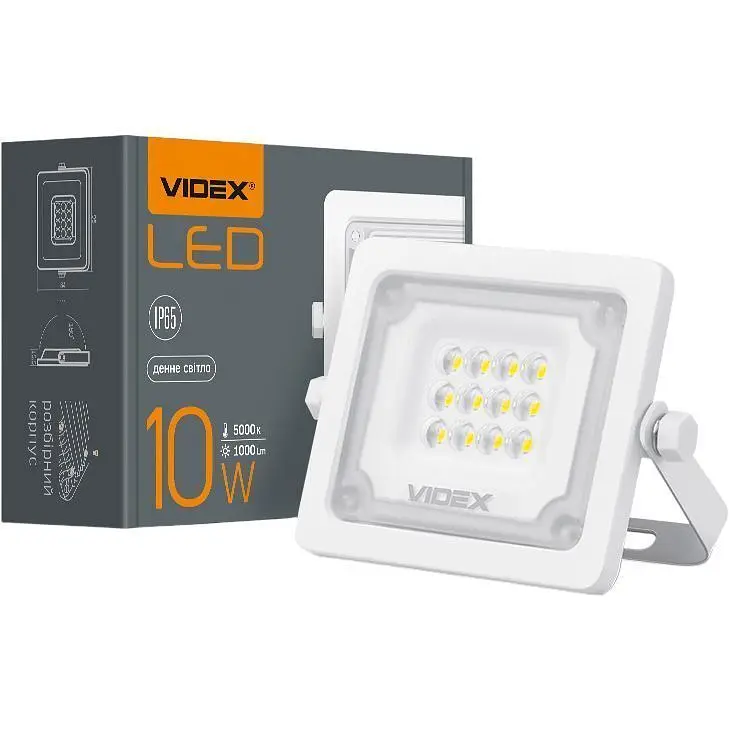 Світлодіодний прожектор Videx F2e 10W 5000K (VL-F2e-105W) [144807] - фото 4