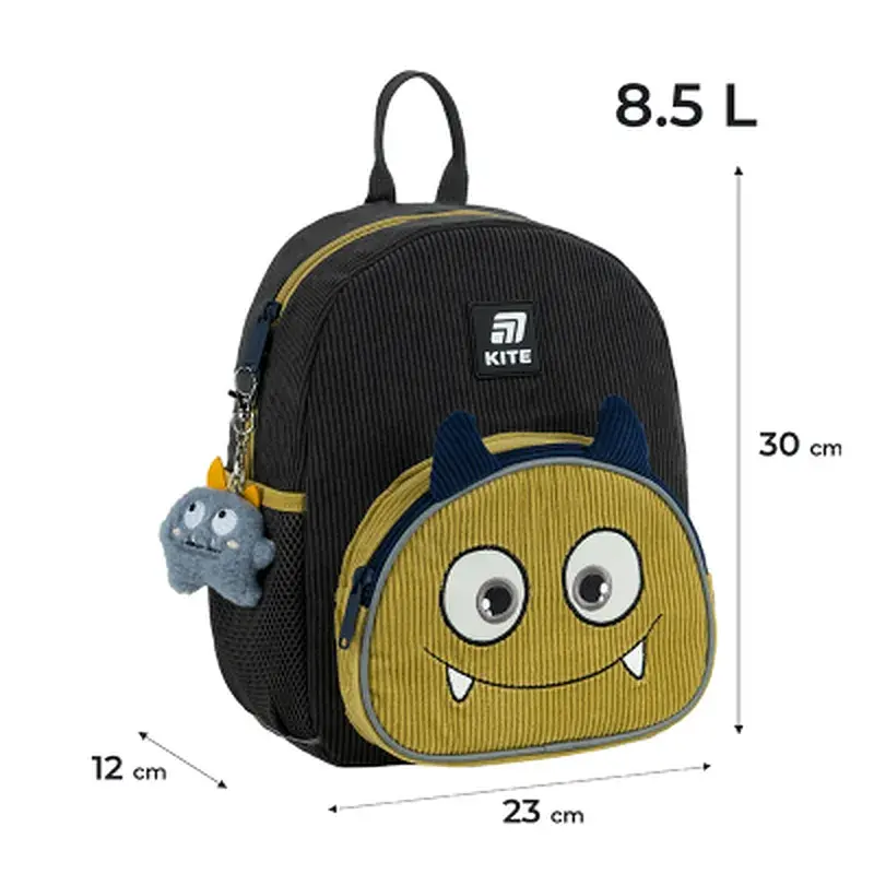 Рюкзак дитячий Kite Kids 2727 Monster (K25-2727XS-7) - фото 2