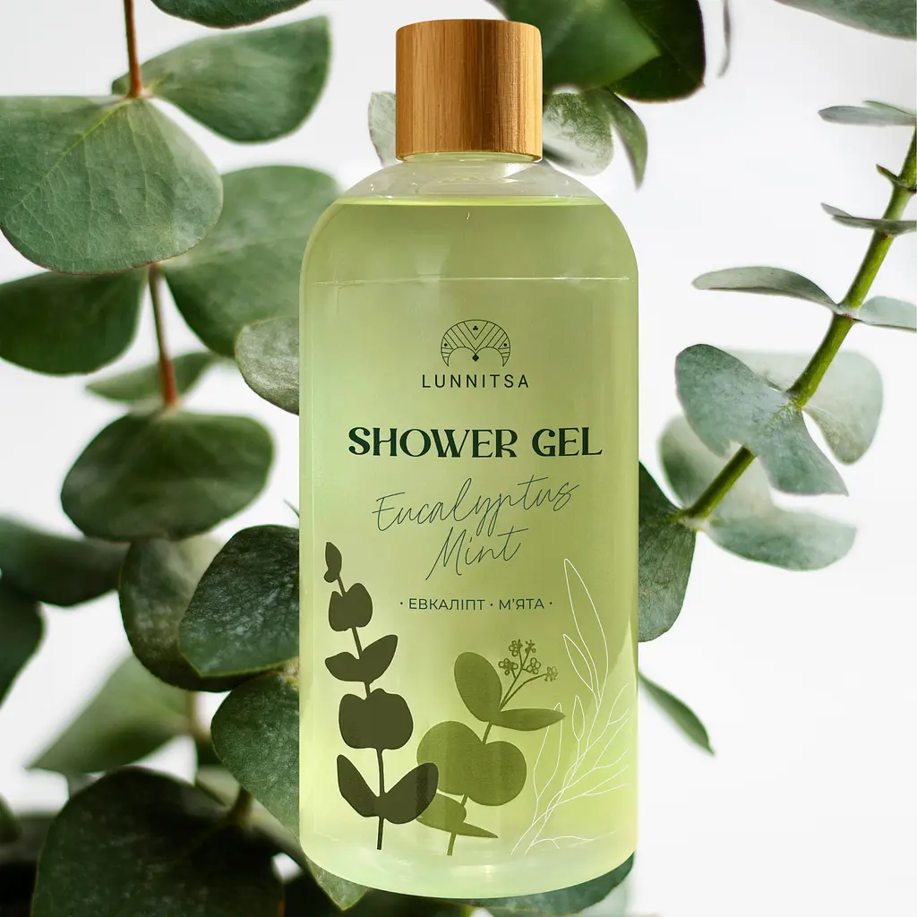 Гель для душу Eucalyptus & Mint Lunnitsa 500 мл - фото 2