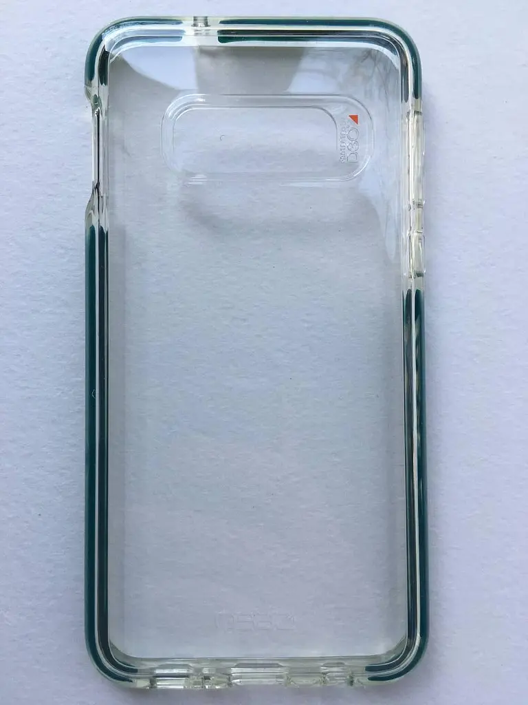 Протиударний прозорий чохол GEAR4 Piccadilly D3O з антимікробним покриттям для Samsung Galaxy S10e Clear Black - фото 3