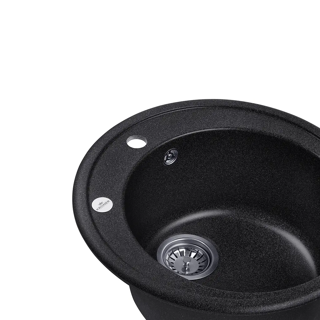 Кухонна мийка Kroner KRP Komposit GRB - 510 (CV027408) - фото 3