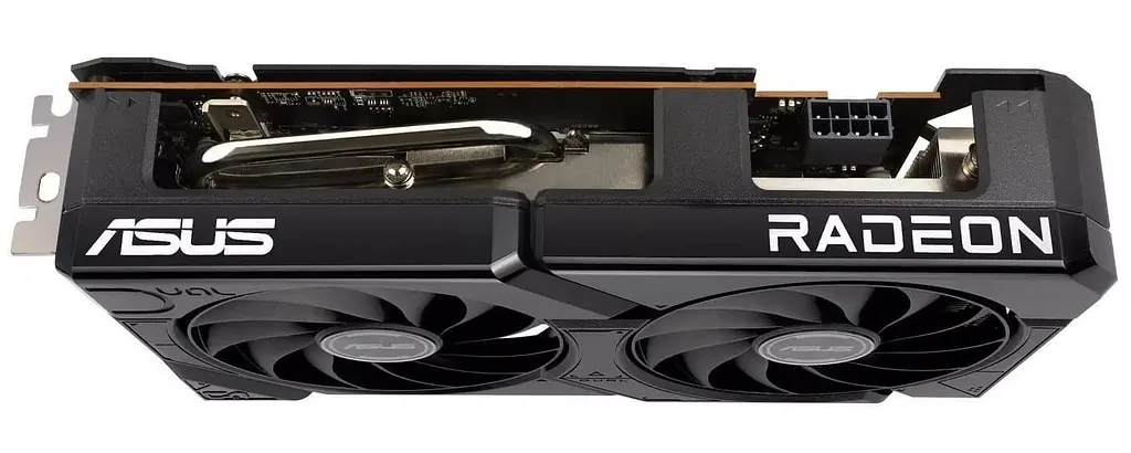 Відеокарта ASUS AMD Radeon RX 7600 8GB DUAL OC EVO (DUAL-RX7600-O8G-EVO) (GDDR6, 128 bit, PCI-E v4.0) - фото 6