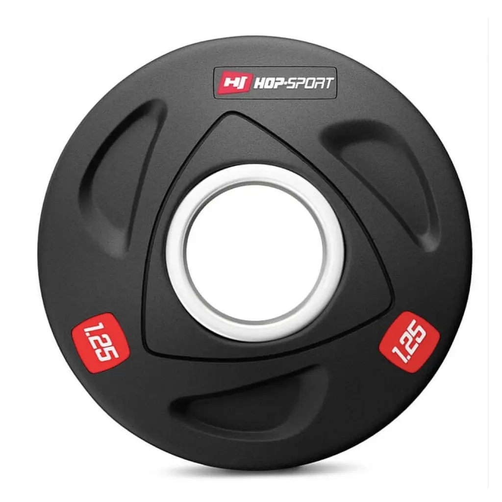 Набір дисків олімпійських Hop-Sport 4х1.25 кг - фото 3