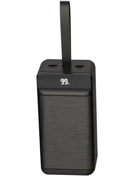 Универсальная мобильная батарея XO PR159 60000mAh PD20W+QC22.5W (Черный) - фото 8