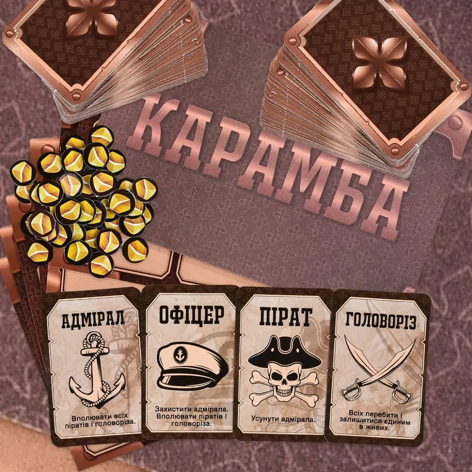 Настільна гра "Карамба" 30336 ігрове поле, картки - фото 2