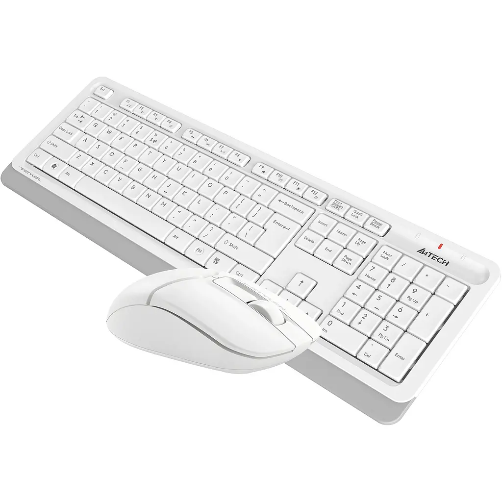 Комплект (клавіатура + миша) A4Tech Fstyler FG1012 White [114628] - фото 7