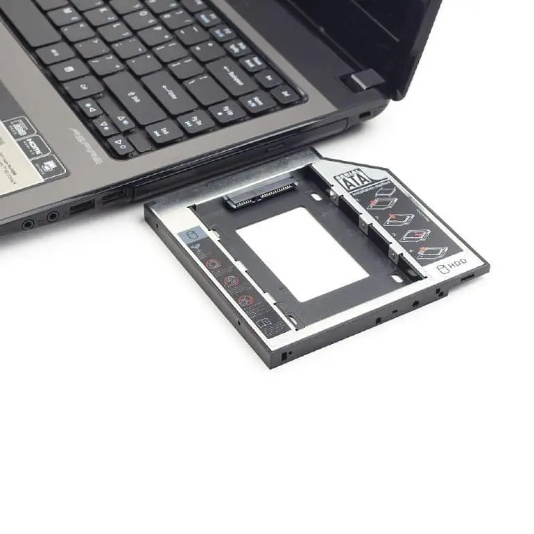 Зовнішня кишеня Gembird HDD 2,5" для ноутбука у відсік CD-ROM MF-95-02 (12.5 мм) (MF-95-02) - фото 5