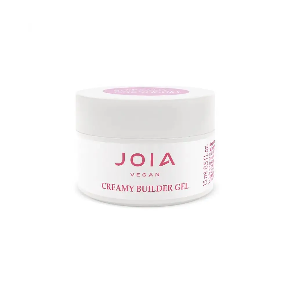 Моделюючий гель для нігтів Creamy Builder Gel 004 Pink Yogurt JOIA vegan 15 мл - фото 2