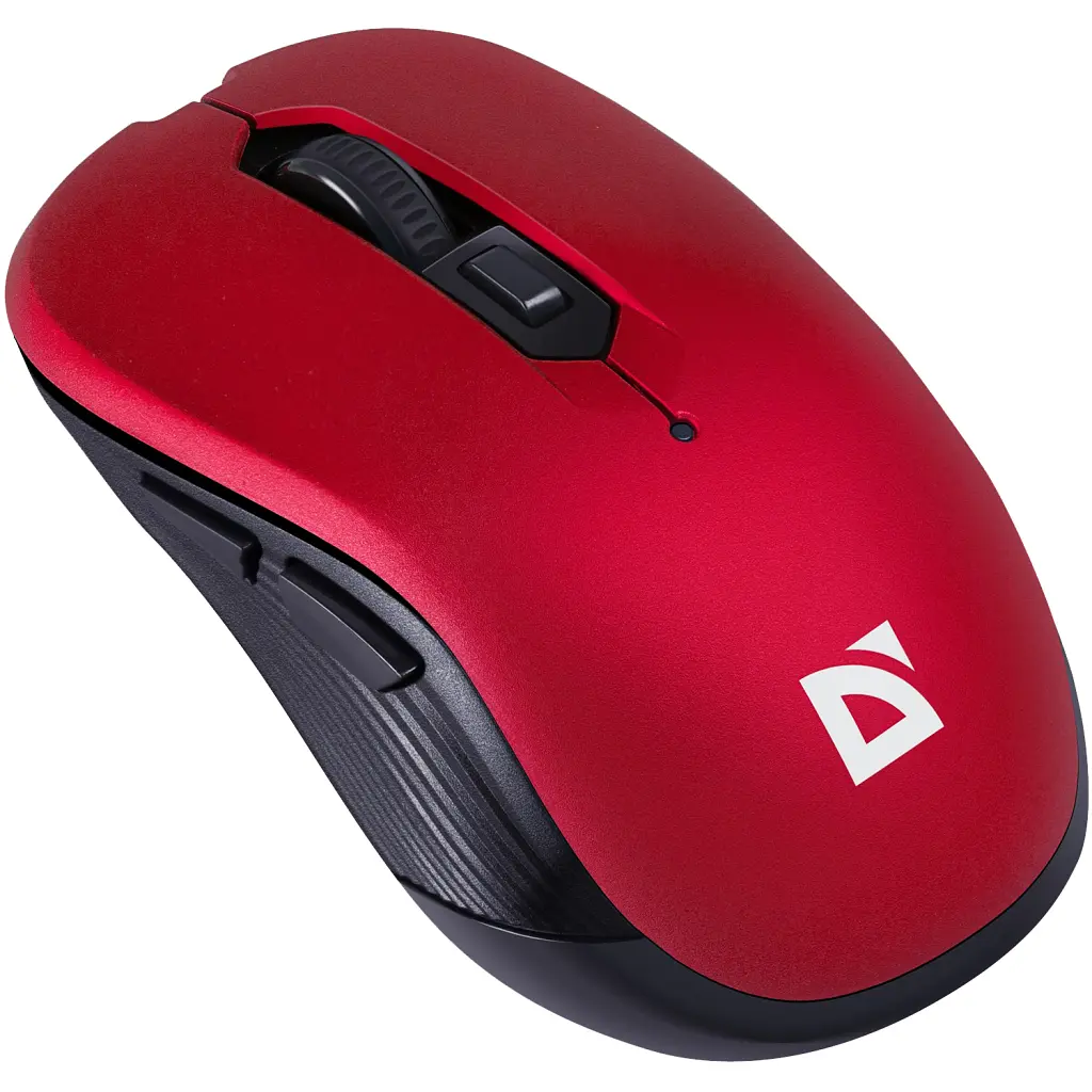 Мишка Defender Gassa MM-105 Wireless Red (52103) - фото 2