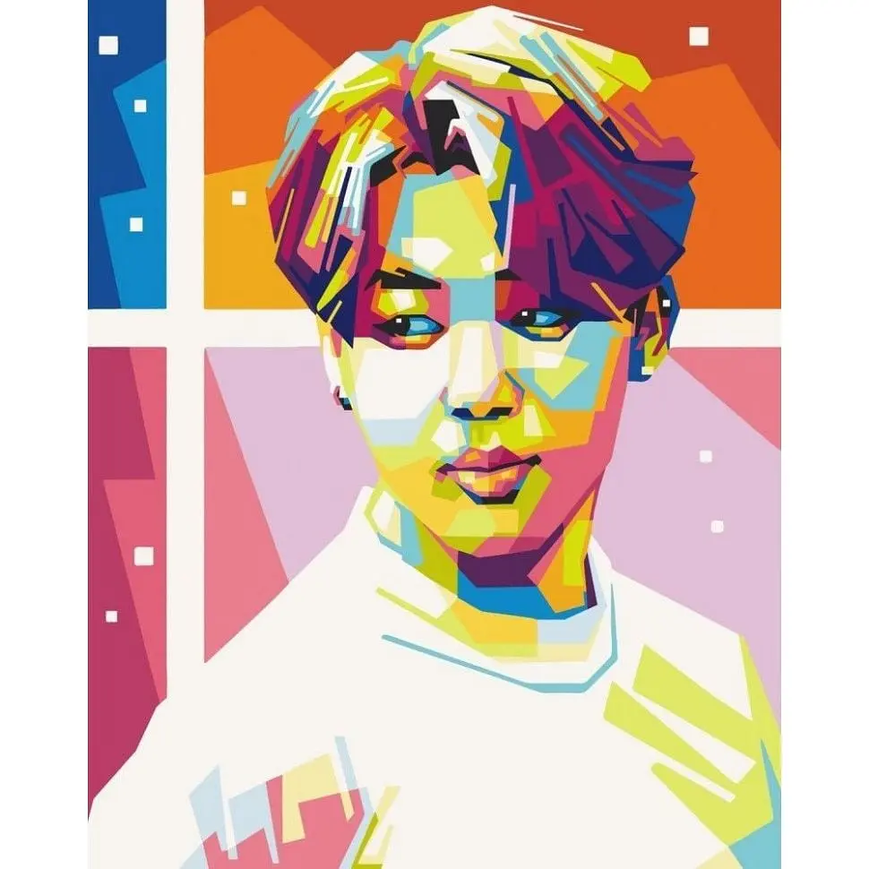 Набір картин за номерами 2 в 1 Art Craft IVE 40х50 (10075-AC) та Jimin Art Prints 40х50 см (10269-AC) - фото 3