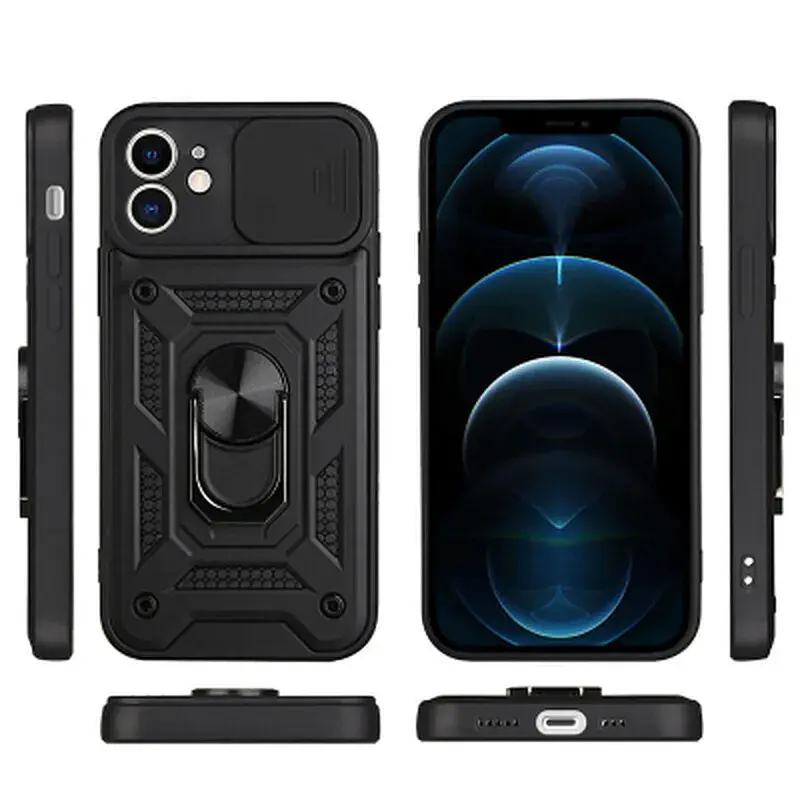Чохол до мобільного телефона BeCover Military Apple iPhone 13 Black (707103) - фото 2