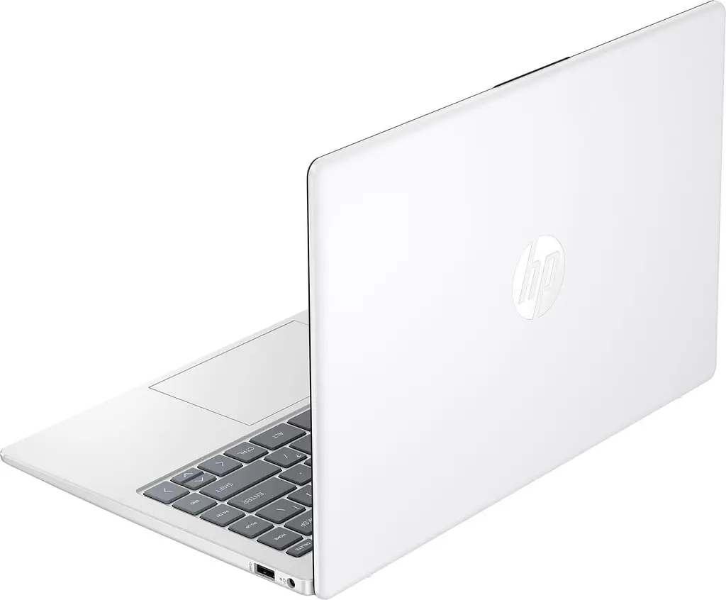 Ноутбук HP 14 14-em0026ua FHD IPS/Ryzen 5 7520U/16GB/512SSD/UMA/DOS/White (D06GWEA) - фото 4