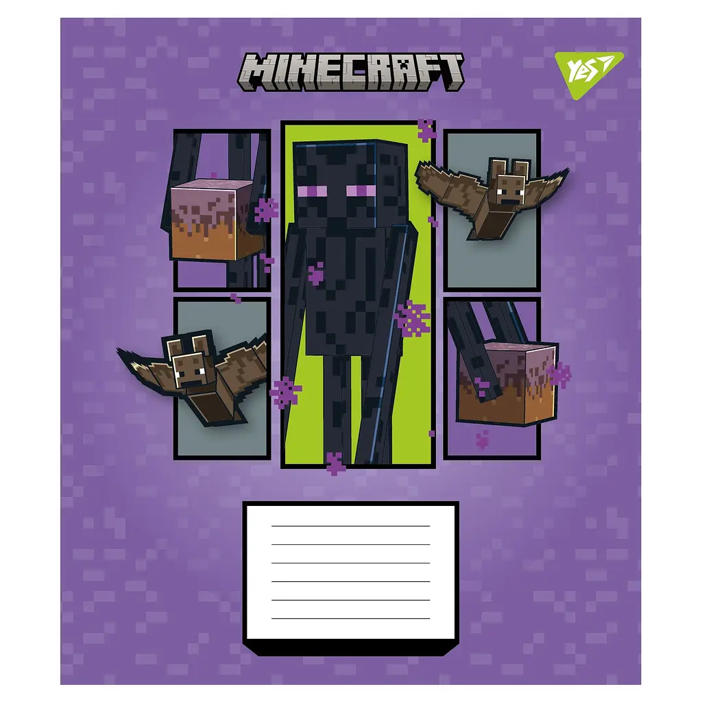 Набір зошитів Yes Minecraft Arrows А5, 24 аркуші 20 шт. (768255) - фото 5