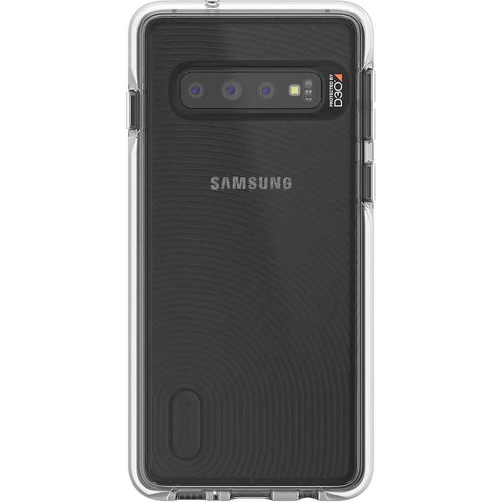 Противоударный прозрачный чехол GEAR4 Battersea D3O для Samsung Galaxy S10 (6.1") Clear - фото 7
