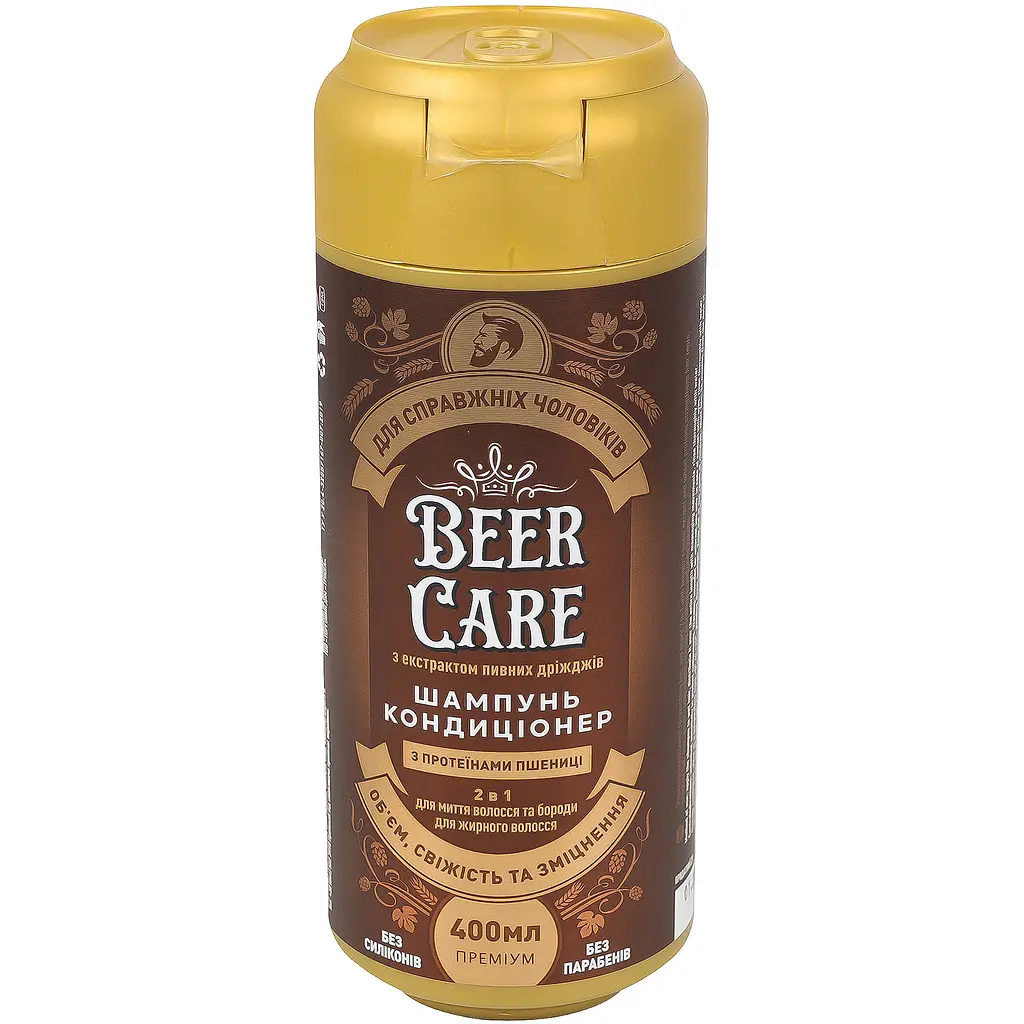 Шампунь-кондиціонер Beer Care 2 в 1 з протеїнами пшениці 400 мл - фото 2
