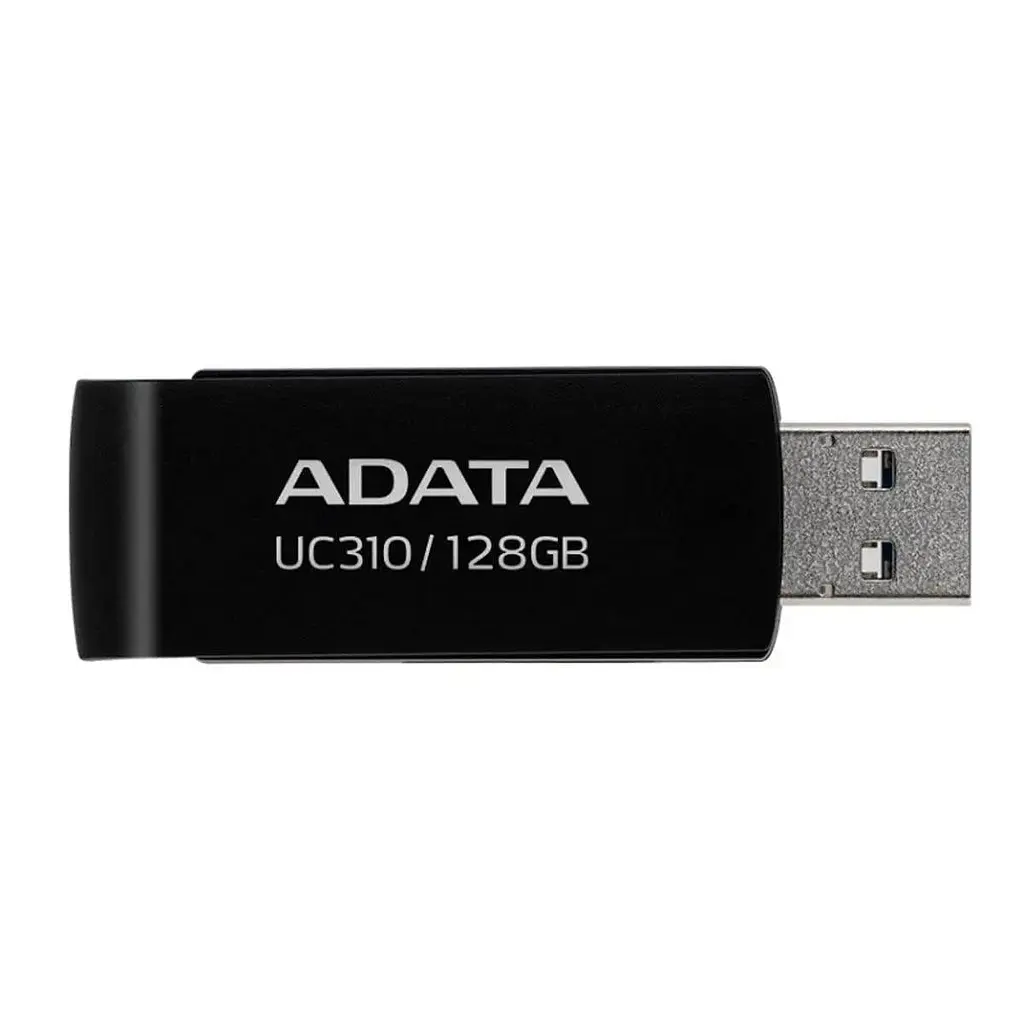 Флеш-накопичувач Adata Flash 128Gb USB 3.2 UC310 Black (UC310-128G-RBK) - фото 2