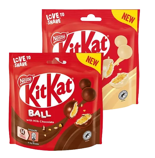 Шоколадні кульки KitKat Ball White Chocolate Branco 140г - фото 5