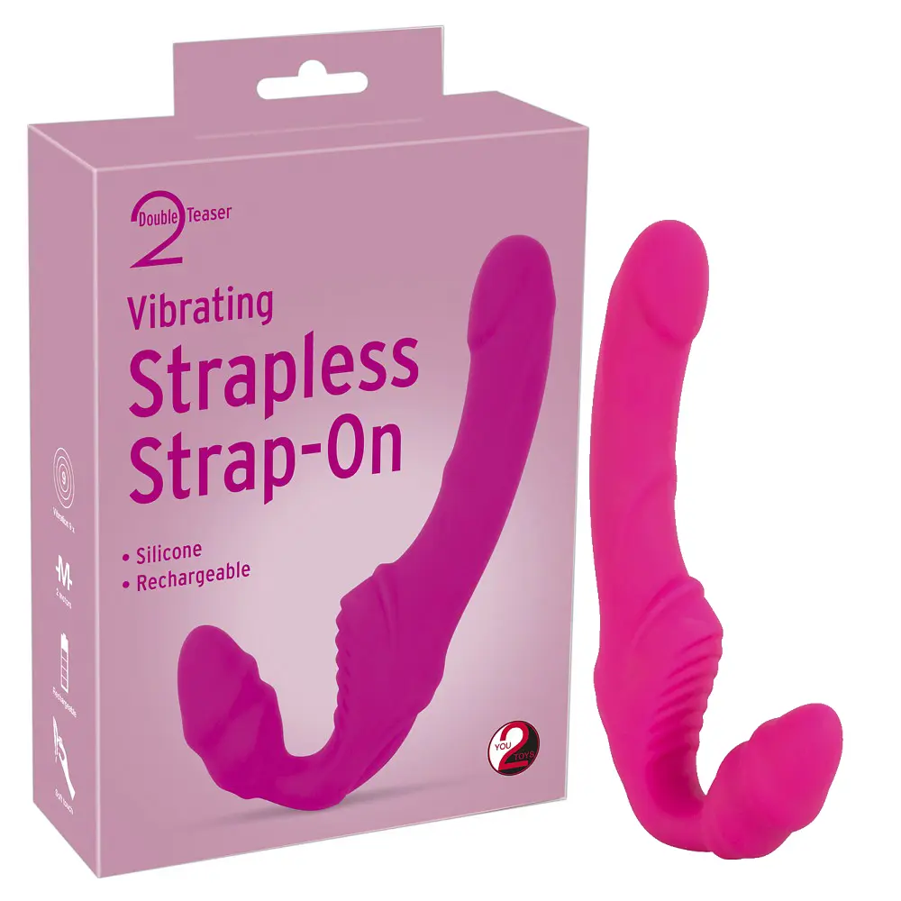 Страпон - Vibrating Strapless Strap-On