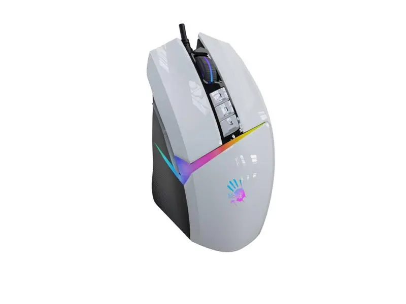 Миша A4Tech Bloody W60 Max Panda White - фото 2