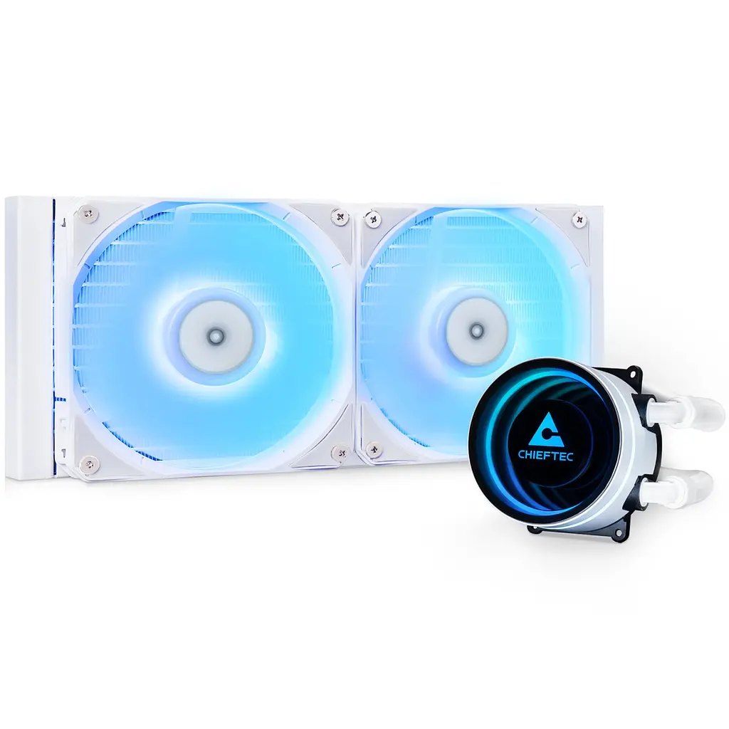 Система водяного охолодження Chieftec Iceberg 240 ARGB БІЛИЙ - фото 2