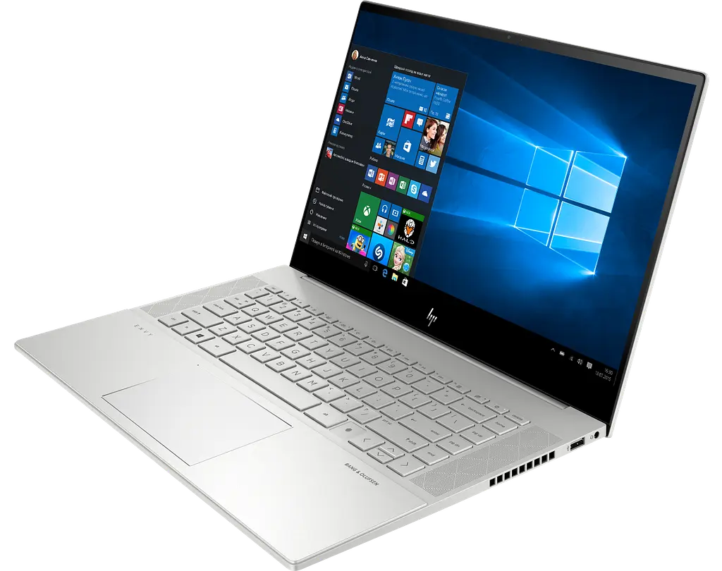 Ноутбук HP ENVY 15-ep0022ur 15.6UHD IPS AG/Intel i9-10885H/32/2x512F/NVD2060-6/W10/Silver (1U9K2EA) - фото 3