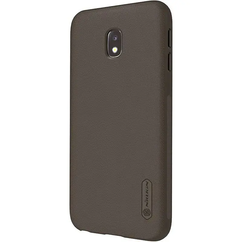 Чехол-накладка Nillkin Super Frosted Shield Samsung Galaxy J3 2017 (J330) Brown - фото 3