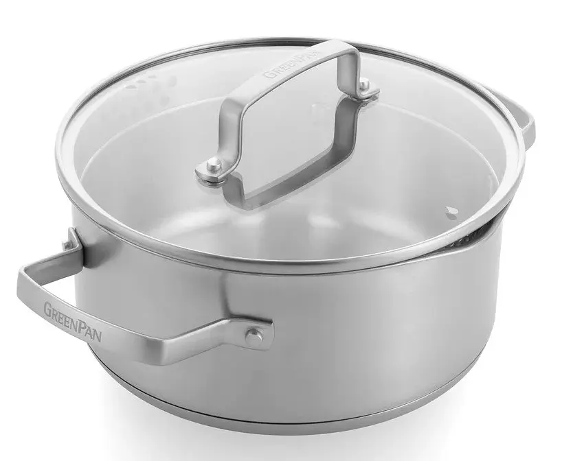 Каструля з кришкою GreenPan Chef's Collection, 18 см, 2 л (CC007729-001)