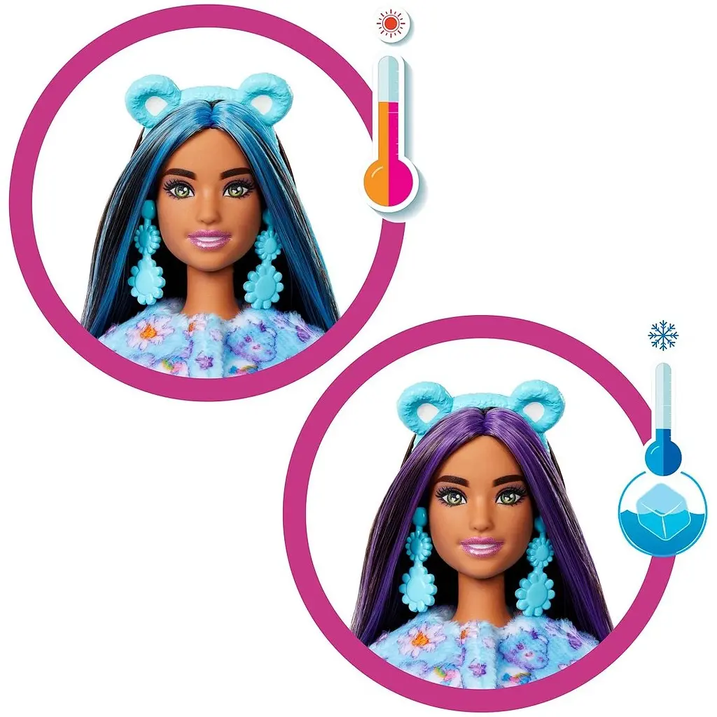 Лялька Barbie Cutie Reveal Care Bears: нова хвиля - ведмедик Мрійник (JFV61) - фото 5
