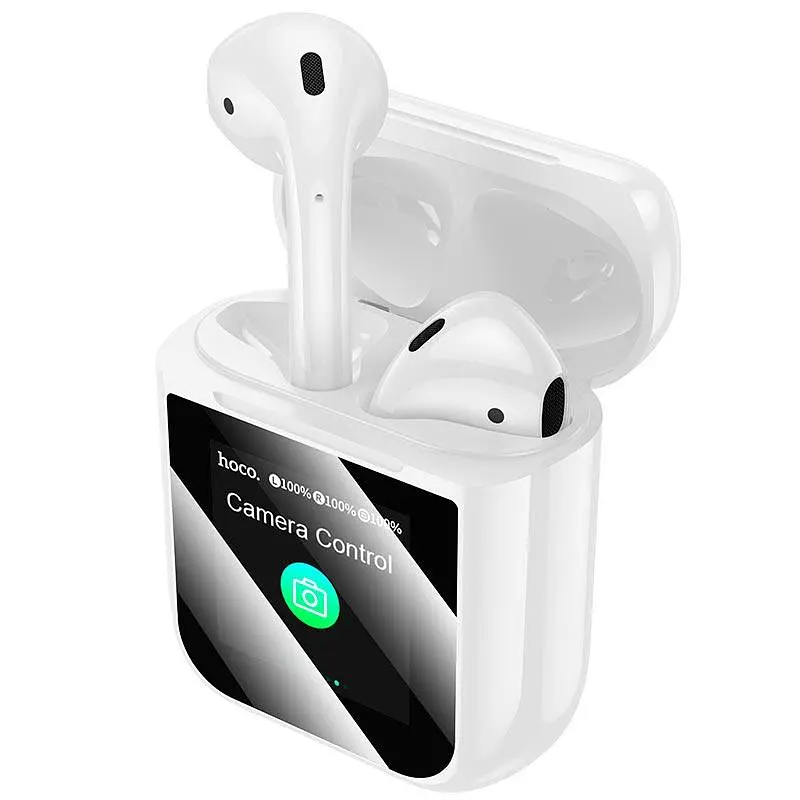 Навушники Hoco Magnificent true wireless touch screen BT headset EW80 BT5.4, 30/300mAh, 4h - фото 2